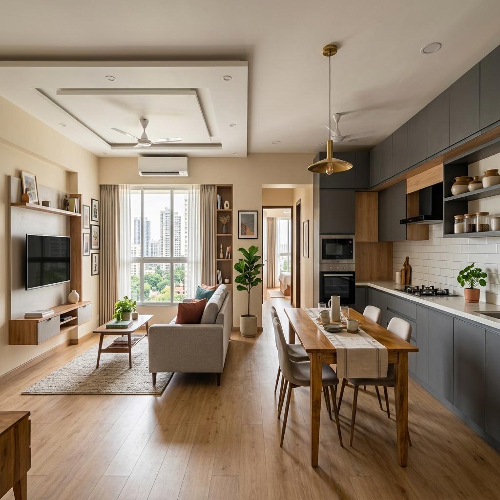 Elegant 2 BHK flat, Mumbai